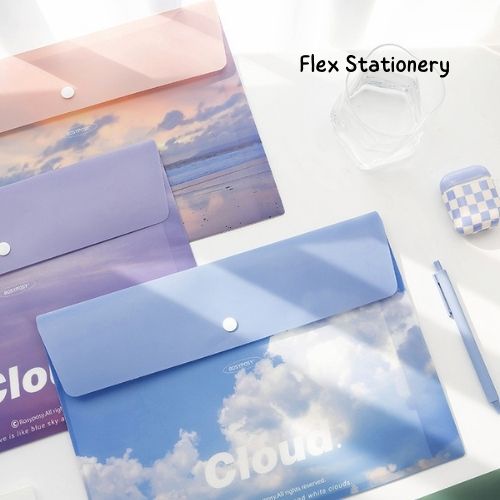 BÌA TÚI ĐỰNG HỒ SƠ KHỔ A4, PHONG BÌ ĐỰNG HỒ SƠ HỌA TIẾT PHONG CẢNH, FILE TÀI LIỆU VĂN PHÒNG