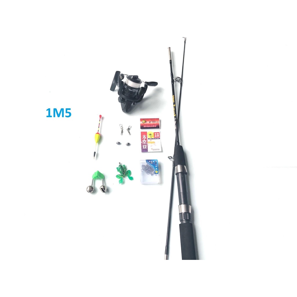 { Siêu Khuyến Mãi } Bộ cần 2 khúc shimano tặng kèm đầy đủ phụ kiện như hình ( Đồ Câu Giá Rẻ Chất Lượng)