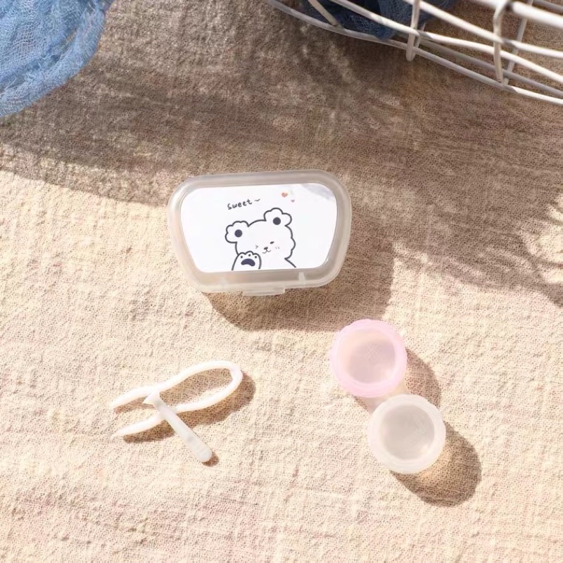 KHAY MINI DỤNG CỤ CÓ GƯƠNG LOẠI NHỎ HÌNH NGẪU NHIÊN✨