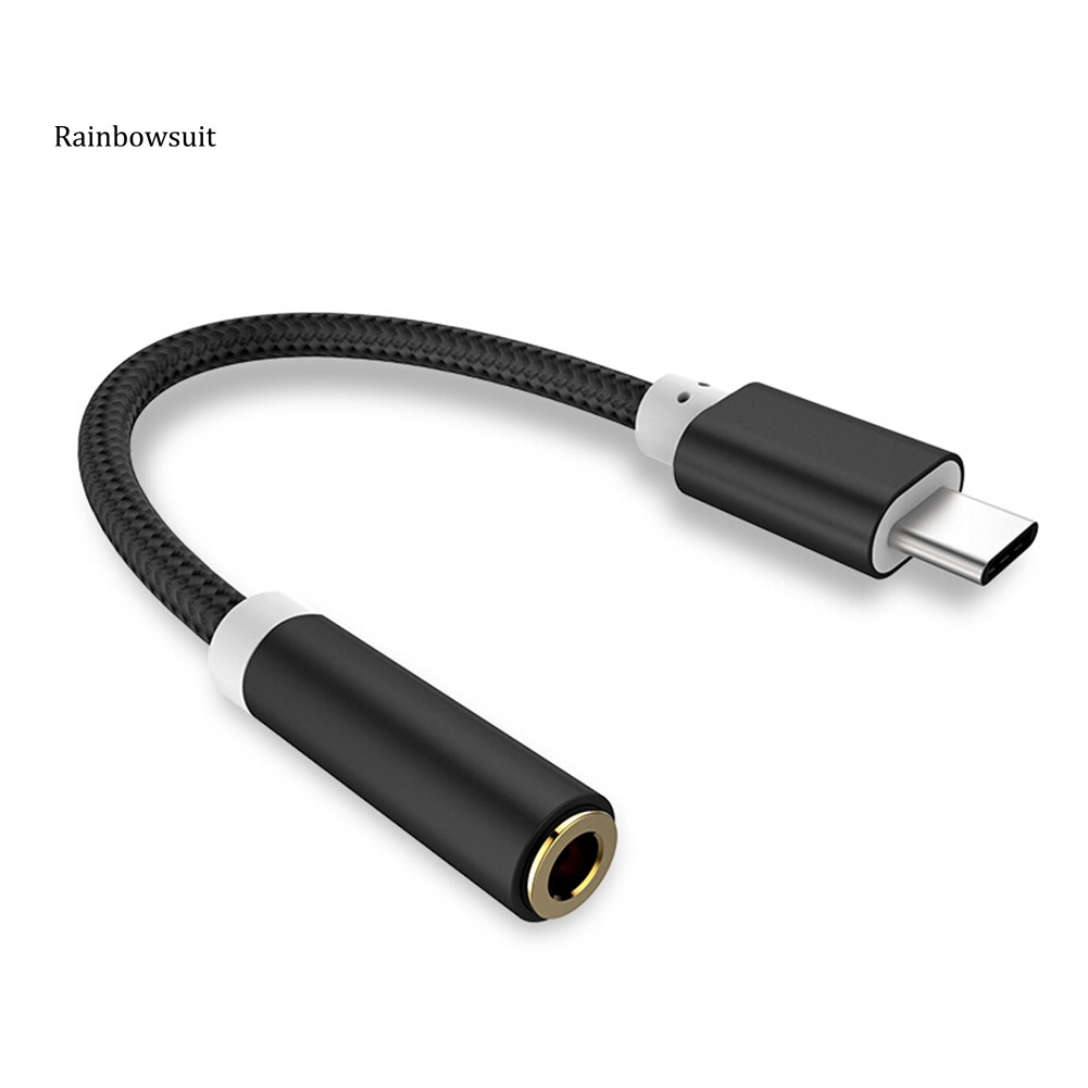 Cáp chuyển đổi cổng Type C sang giắc cắm 3.5mm tiện dụng