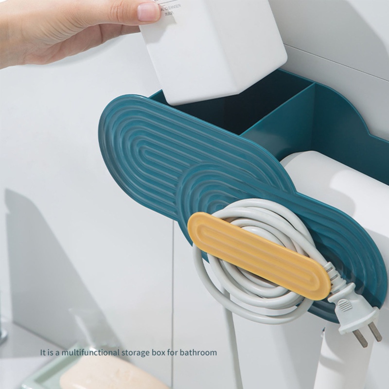 Giá Đỡ Bàn Chải Đánh Răng / Lược Chải Tóc Gắn Tường Đa Năng Tiện Lợi Dành Cho Nhà Tắm