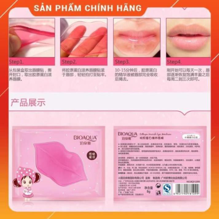 Mặt nạ ủ môi Bioaqua dưỡng ẩm làm hồng môi | BigBuy360 - bigbuy360.vn