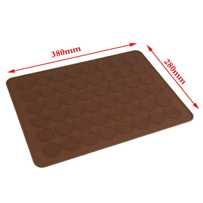 Khuôn silicon làm bánh macaron 48 lỗ cao cấp tiện lợi dễ sử dụng