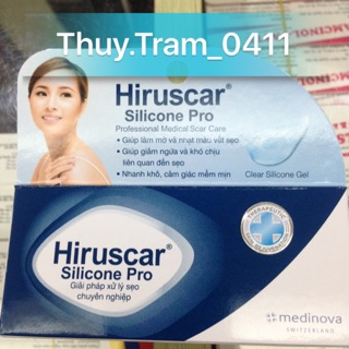 ( MỚI ) Hiruscar Silicone Pro giảm ngứa và khó chịu do sẹo