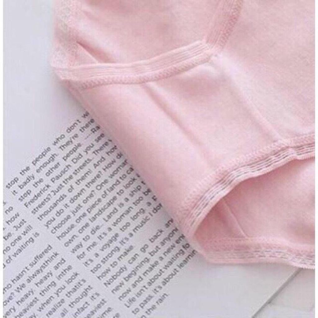 ❤ Hàng Loại 1 - Ảnh Chụp Thật ❤ Quần Lót Nữ Cotton Viền Ren, Quần Lót Kháng Khuẩn Trơn Nhiều Màu Dễ Thương