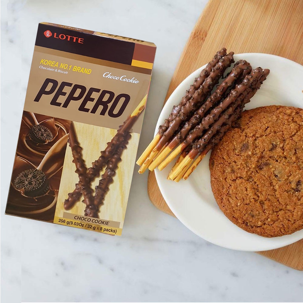 [Q.3[ QUẬN 3 [HỎA TỐC] BÁNH PEPERO BÁNH QUE PEPERO Vị CHOCO COOKIE 32G