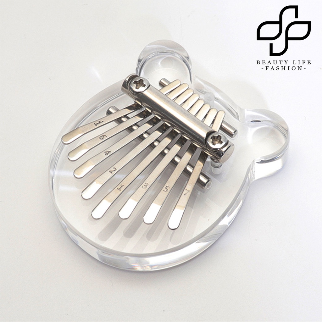 Đàn Kalimba 8 phím bằng nhựa acrylic phù hợp cho người mới bắt đầu