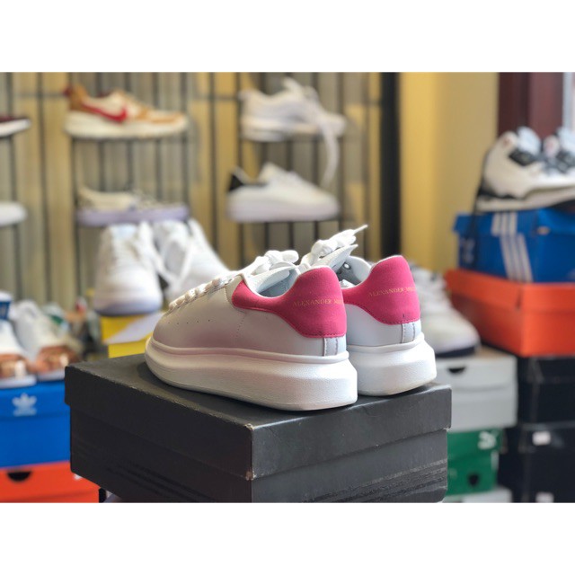 Giầy mcqueen gót pink
