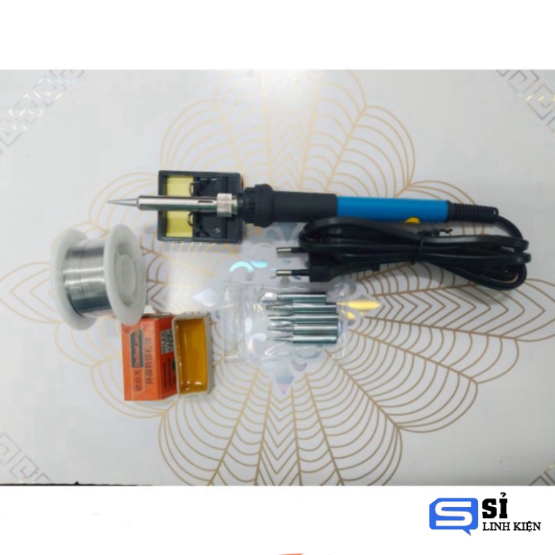 Mỏ hàn chì mỏ hàn thiếc chỉnh nhiệt 936 200 đến 450 độ 60W 220v phích cắm tròn
