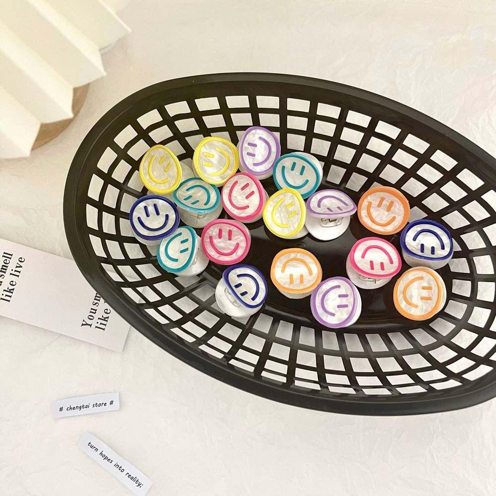 TWINKLE Kẹp TóC HìNh MặT CườI Dễ Thương Cho Nữ