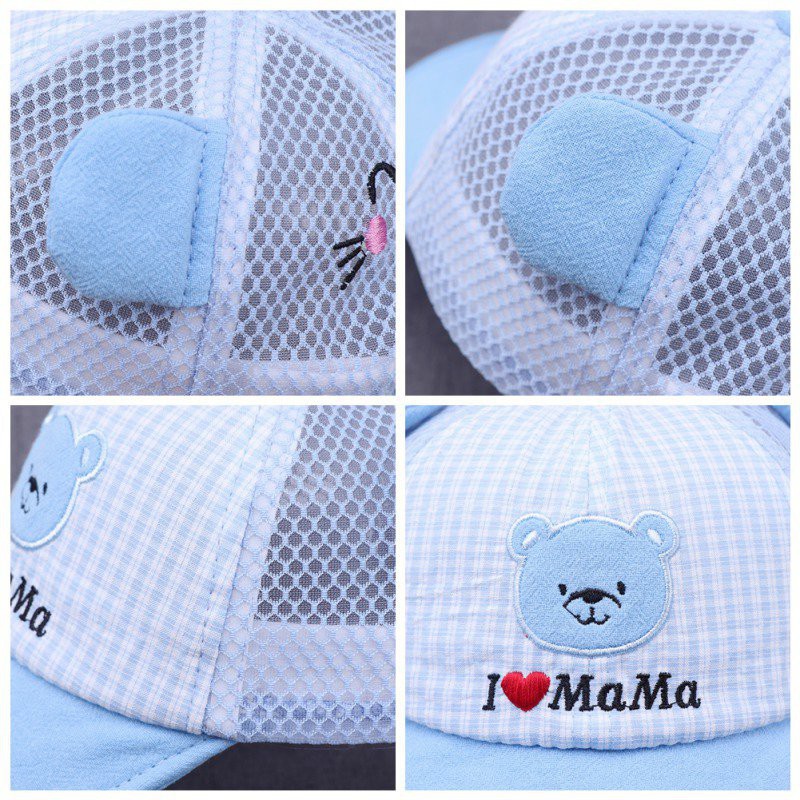 Mũ Lưỡi Trai Tai Gấu Cho Bé