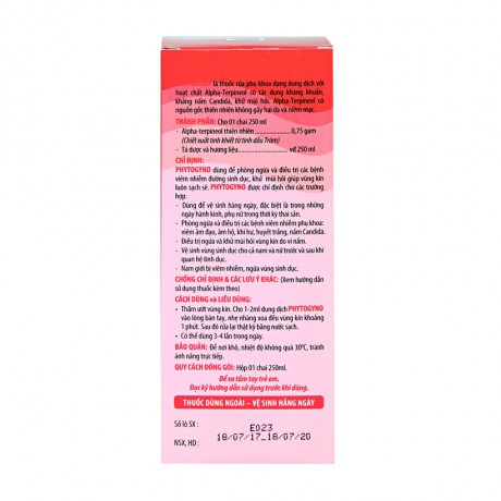 PHYTOGYNO-DUNG DỊCH VỆ SINH PHỤ NỮ