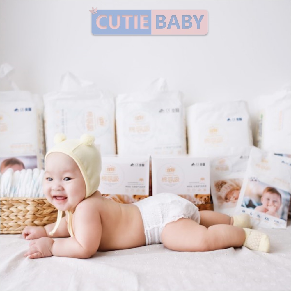 Bỉm Tã Yiying Bông, Tên lửa dán/quần Nội Địa Trung S72/M60/L52/XL44/XXL40/XXXL36 Cho Bé, Trẻ Sơ Sinh - Cutiebaby