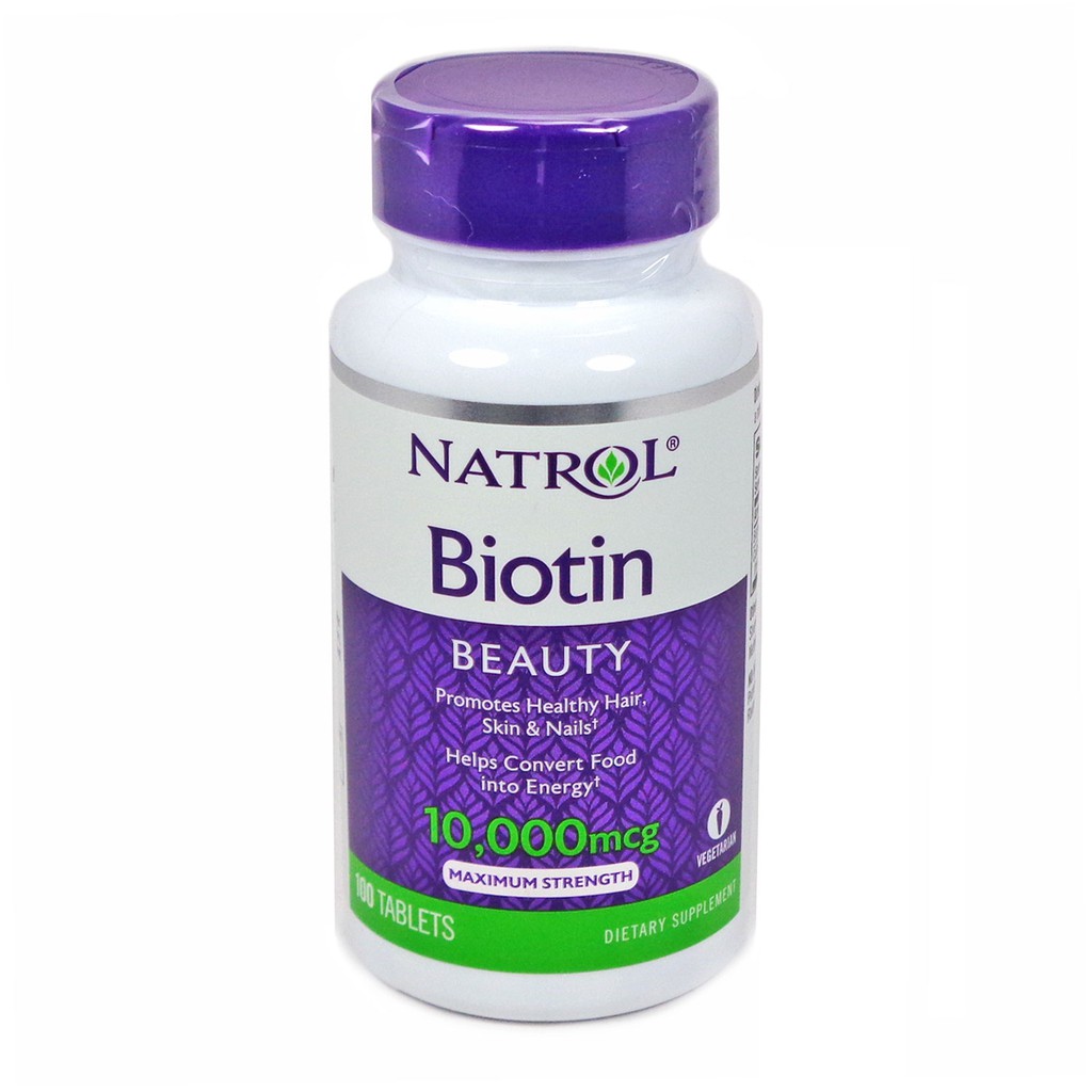 Hỗ Trợ Mọc Tóc Biotin 10000mcg  100 viên