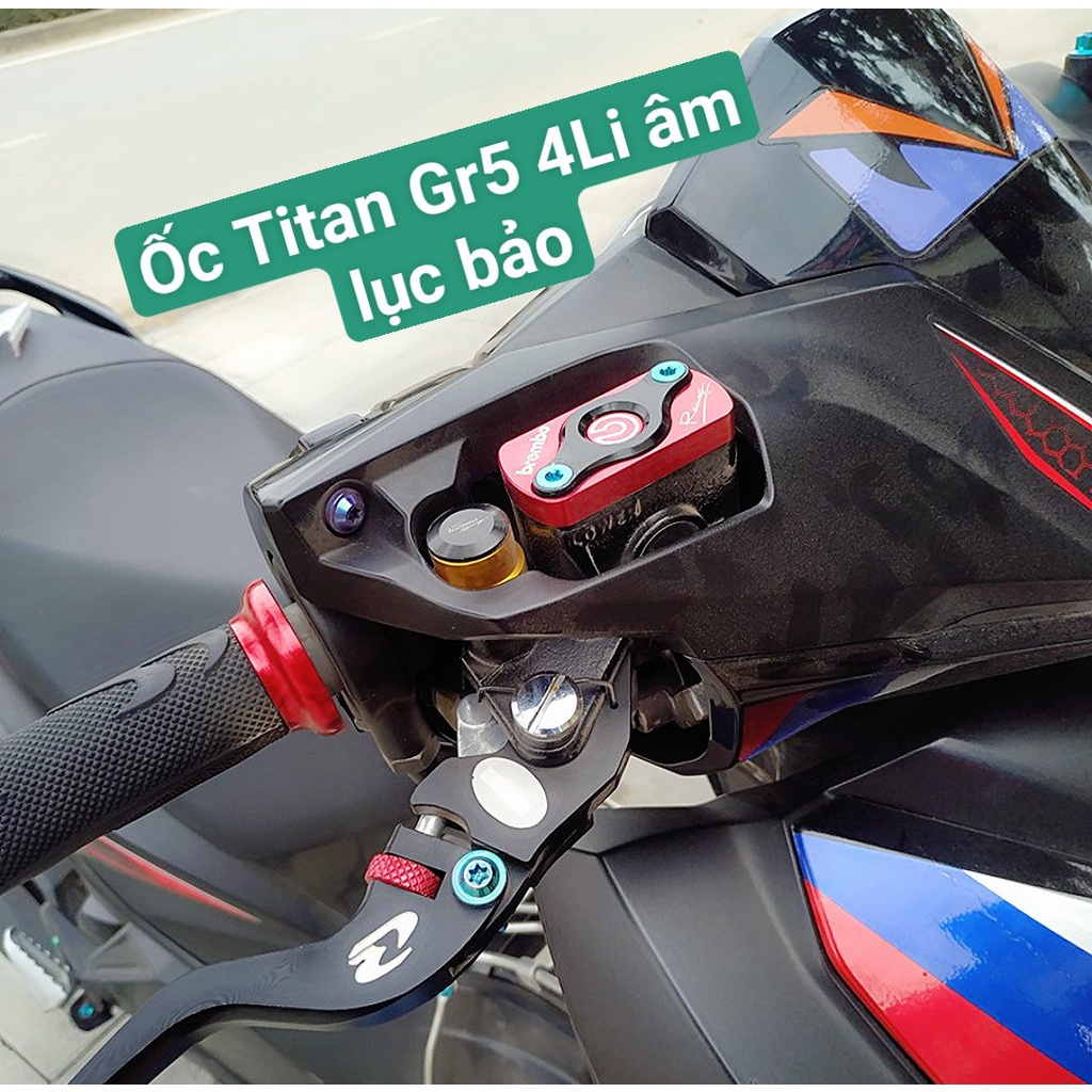 Ốc 4li Âm Titan Gr5 Gắn Nắp Bình Dầu Xe Máy