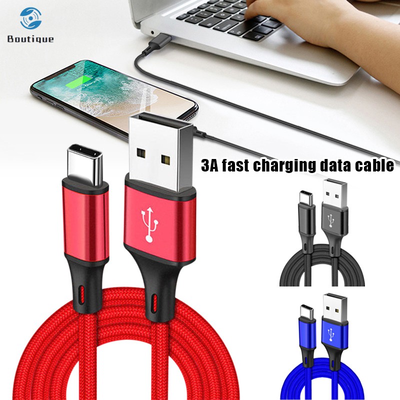 Cáp Sạc Nhanh Usb Type C Cho Điện Thoại / Máy Tính Bảng