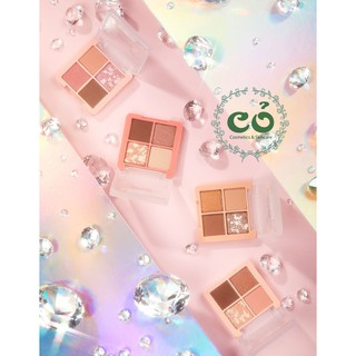 Bảng Phấn Măt Black Rouge Crystal Heart Lock Shadow 30.6g