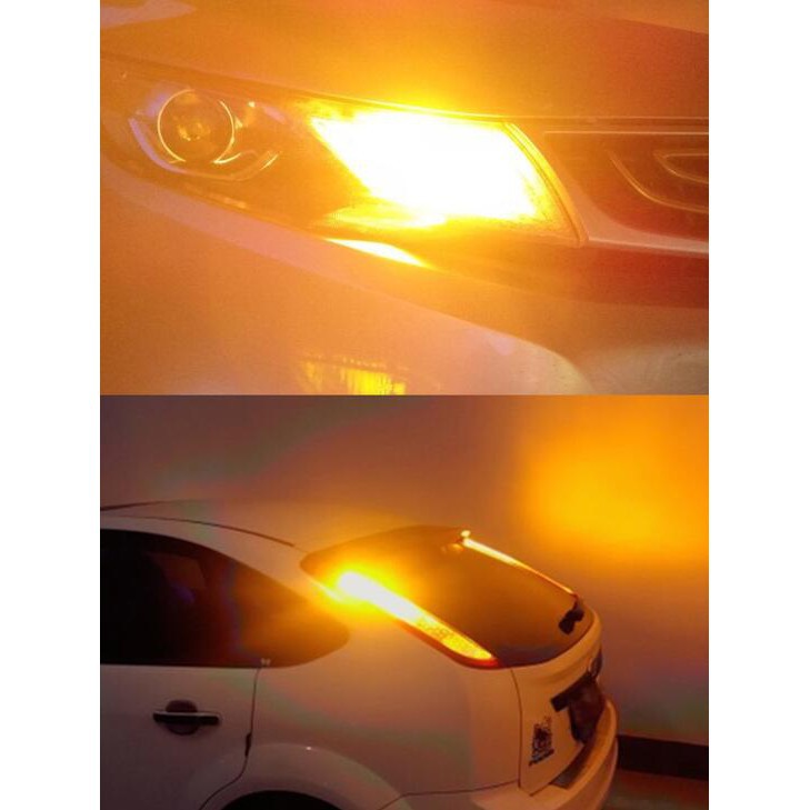 Set 2 đèn LED Kevanly T20 144smd W21W 7440 1156 Ba15S Bau15S P21W Py21W S25 dành cho xe hơi