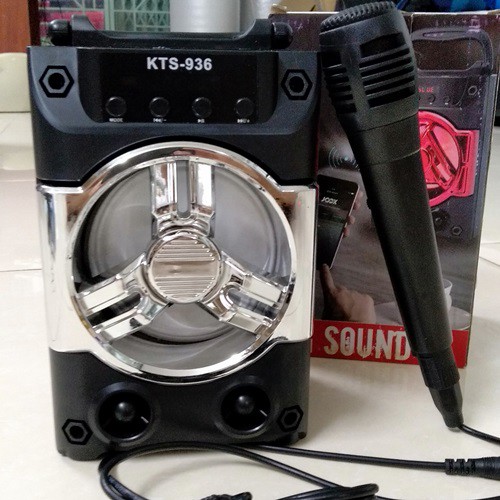 [Tặng micro] Loa karaoke mini KTS-936