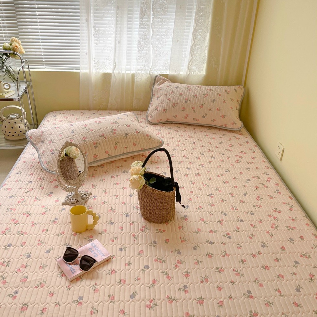 Chiếu Điều Hòa Cao Su Non 5D Hàng Loại 1 Mẫu Hoa Nhí 2 - Ngân Khánh Bedding Decor