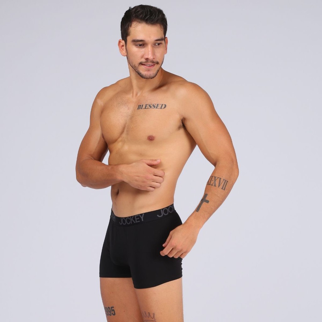 Hộp 05 Quần Lót Nam Jockey Dáng Trunk Boxer Thun Cotton Thấm Hút Mồ Hôi Cao Cấp - JAMB0411P - Tổng hợp 04