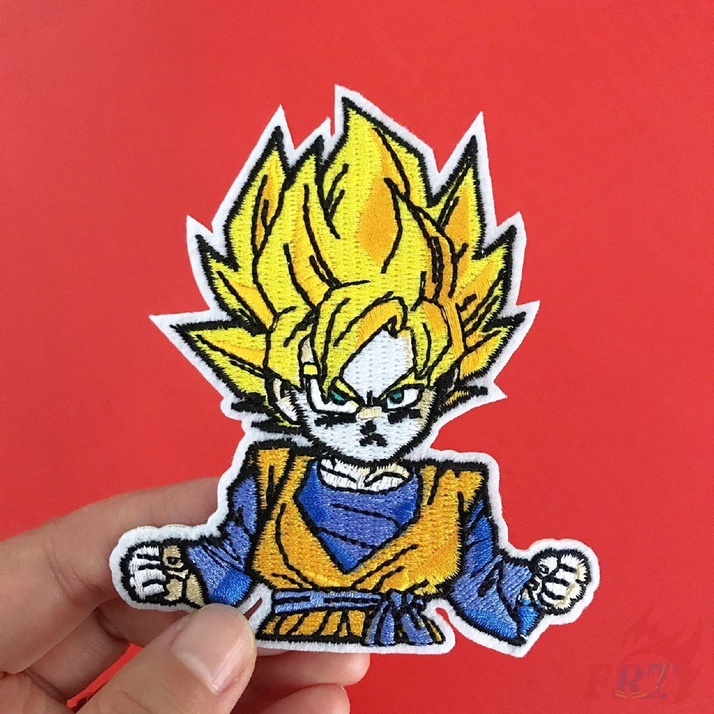 ☸ Anime：DRAGON BALL S-1 Patch ☸ 1Pc Son Goku Diy Sew On Iron On Patch