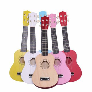 Đàn Ukulele soprano màu trơn khuyến mại (Có sẵn)
