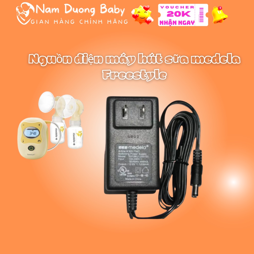 Nguồn điện (sạc) cho máy Freestyle New Chính hãng.