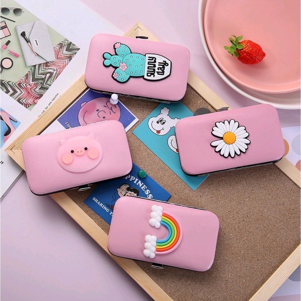 Bộ kìm bấm móng tay 7 món siêu  cute cho bé yêu