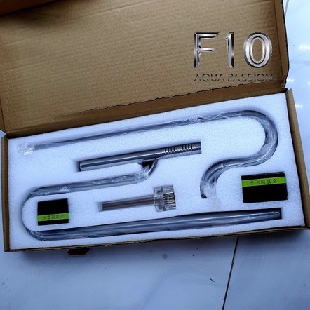 BỘ INOUT INOX MUFAN F12-F16 (CÓ LỌC VÁNG) CHO HỒ THUỶ SINH