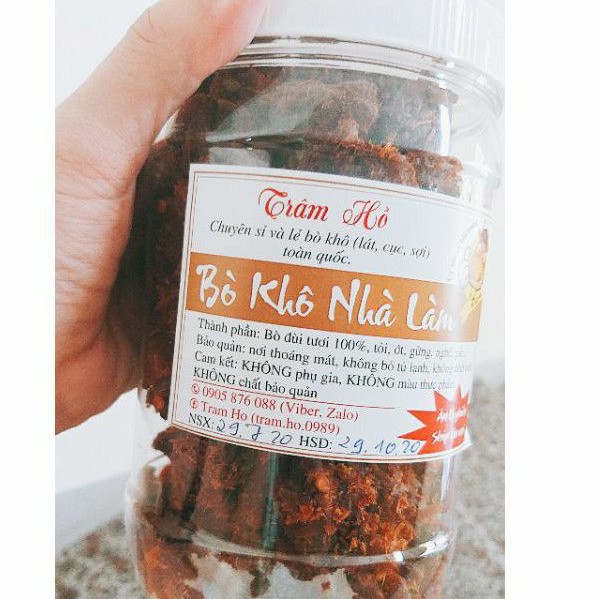 Bò khô gân Đà Nẵng Tram Ho 500gr | BigBuy360 - bigbuy360.vn