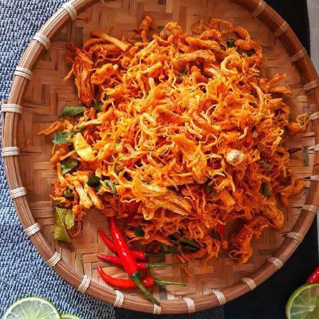 1kg khô gà lá chanh xé cay | BigBuy360 - bigbuy360.vn