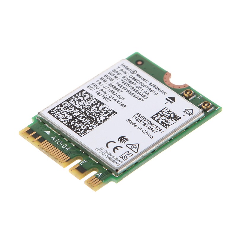 Thiết Bị Phát Wifi Bluetooth 9260 NGW NGFF Băng Tần Kép 802.11AC 1730m | BigBuy360 - bigbuy360.vn