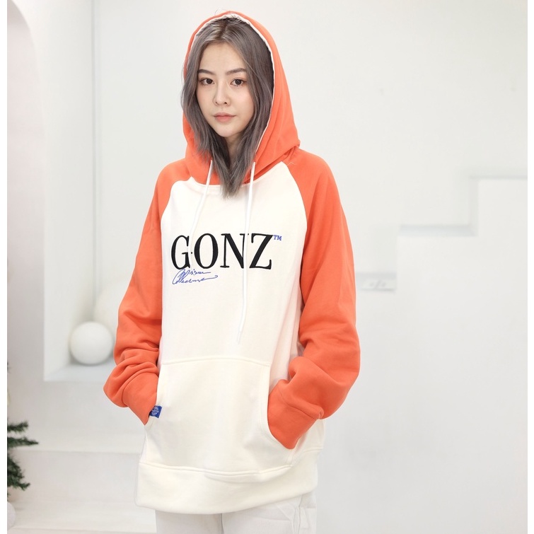 Áo Hoodie Nỉ Form Rộng Phong Cách Thu Đông - Hoodies 02 Màu Trắng Cam | BigBuy360 - bigbuy360.vn