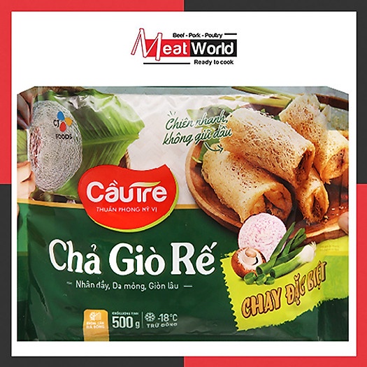 Chả giò rế Hải sản Cầu Tre 500g (chỉ giao hỏa tốc TPHCM)