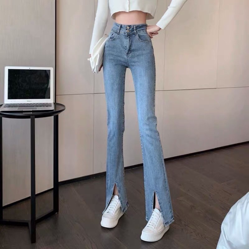 ORDER TAOBAO 🌈[SIÊU RẺ]🌟 QUẦN JEANS XẺ ỐNG THIẾT KẾ TAOBAO