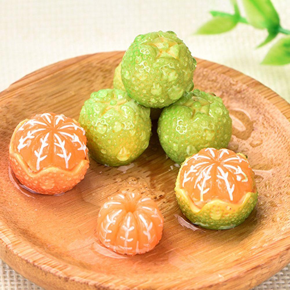 YIYU Set 5 Mô Hình Trái Cây Mini Xinh Xắn Dùng Để Trang Trí