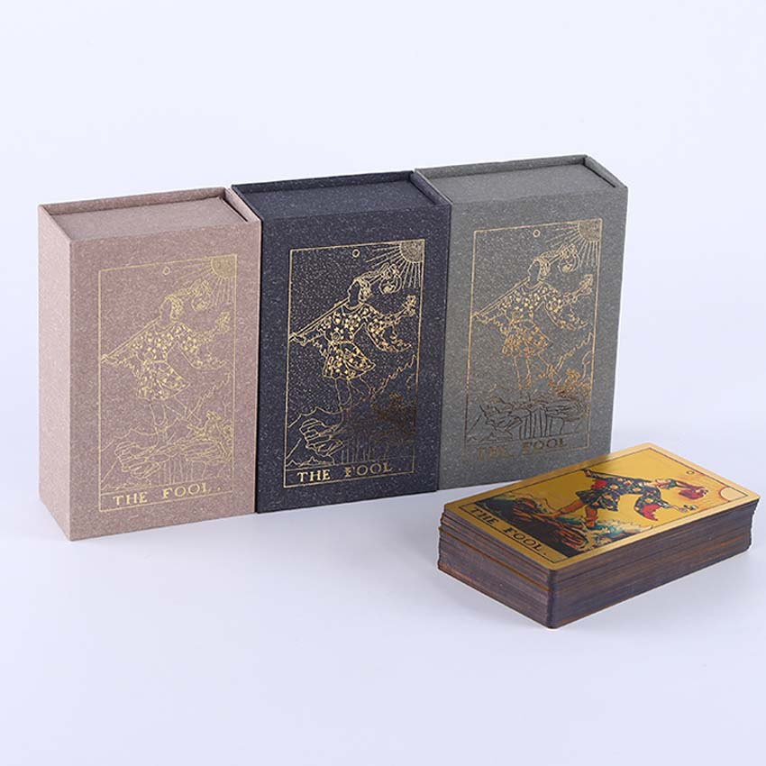 Bộ Bài Gold foil Tarot Cao Cấp Nifoki