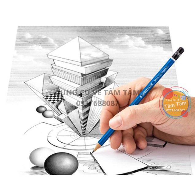 -CHÌ PHÁC THẢO STAEDTLER MARS® LUMOGRAPH® 100-
