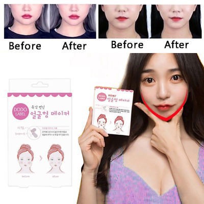 Bộ 40 miếng dán nâng cơ mặt hỗ trợ định hình khuôn mặt hình chữ V