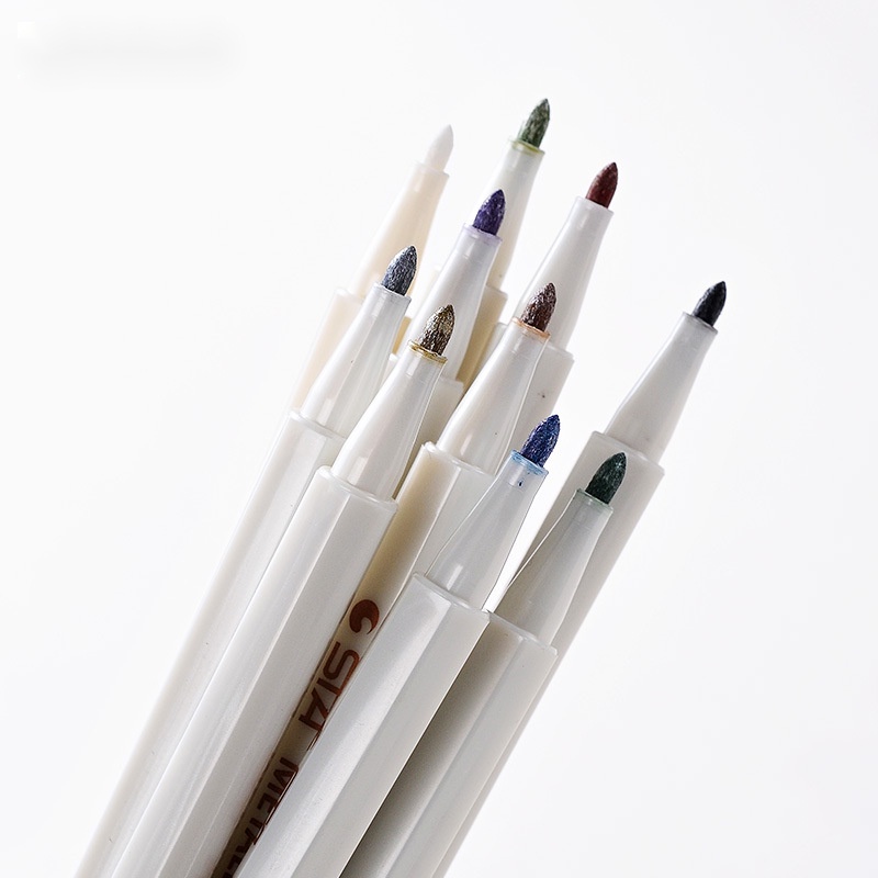 Set 10 Bút Lông Màu Acrylic Ánh Kim STA6551