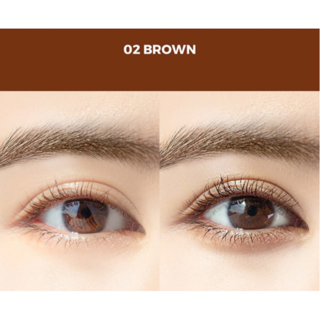 NEOGEN Mascara màu đen/nâu làm cong và dày mi 4ml