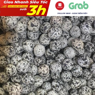 Sứ bi hoa tiêu 100g - sứ bi tròn muối tiêu - vật liệu lọc cho chồ thủy sinh