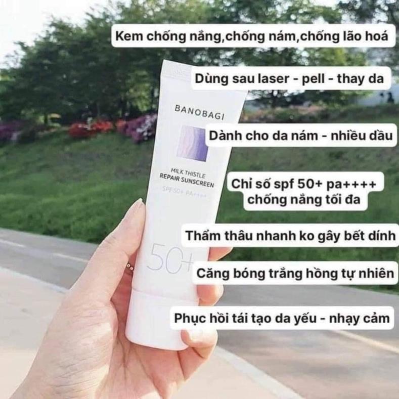 Kem chống nắng Banobagi Milk Thistle Repair Sunscreen 50ml SPF 50+ PA++++ chính hãng