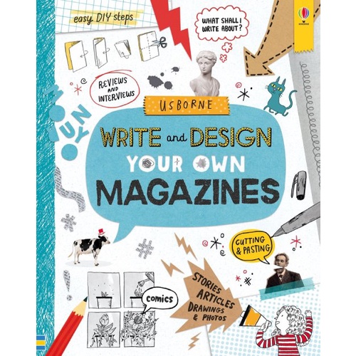 Sách - Anh : Write And Design Your Own Magazines