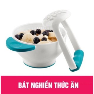 Bát nghiền thức ăn cho bé tập ăn dặm