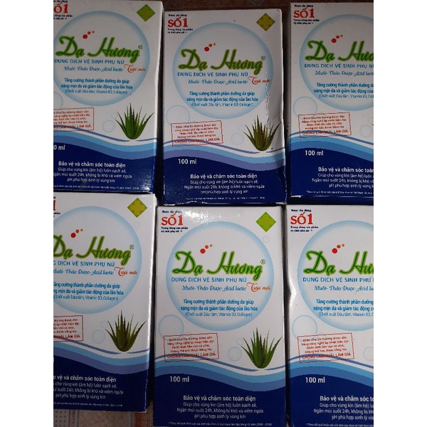 dung dịch vệ sinh da hương ( nha đam) 100ml