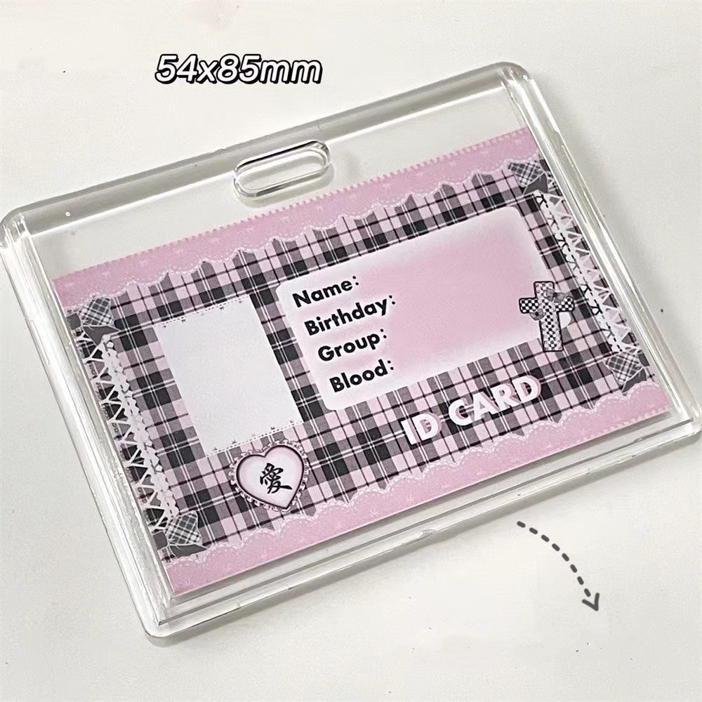 Móc Khóa Đựng Ảnh 3 Inches Pc Kpop Merch HSU Bằng Acrylic Trong Suốt HSU