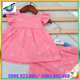 [ XẢ KHO ] Bộ cánh tiên chất cotton 4c cho bé gái, nhiều màu đáng yêu ,  giá xưởng .