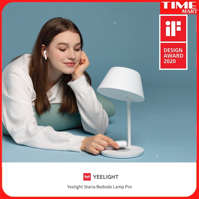 Đèn ngủ thông minh kiêm sạc không dây,kết nối ÂPP thông minh XIAOMI STARIA PRO YLCT03YL [TIME_MART siêu thị tiện íc